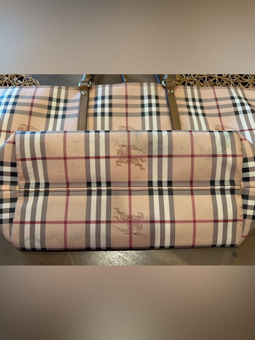 BURBERRY MEDIUM HAYMARKET CHECK SALISBURY BAG - Picture 11 of 15
